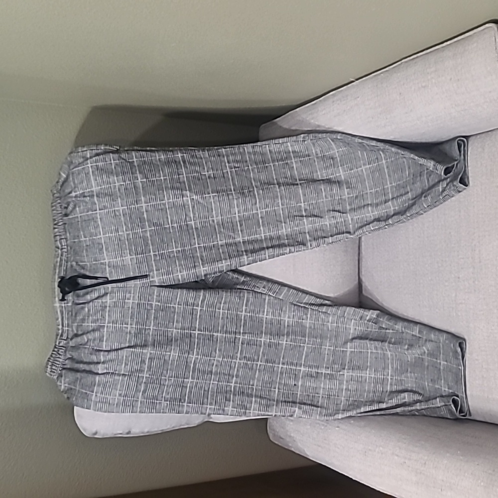 Professional plaid print sweatpants large target a new day pockets drawstring